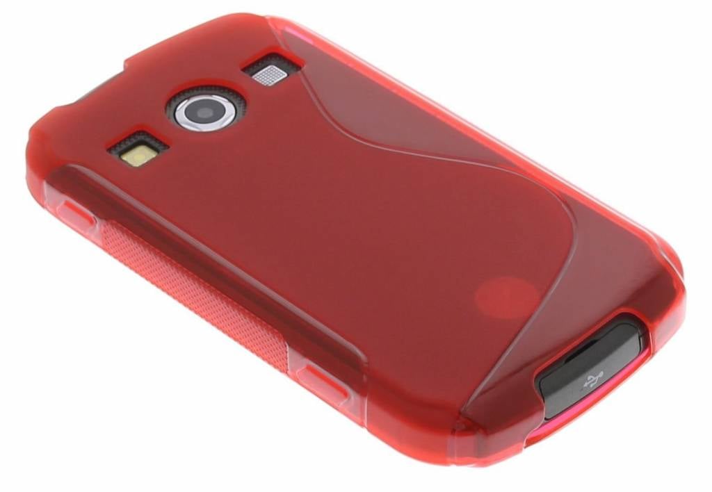 Image of Rood S-line TPU hoesje voor de Samsung Galaxy Xcover 2