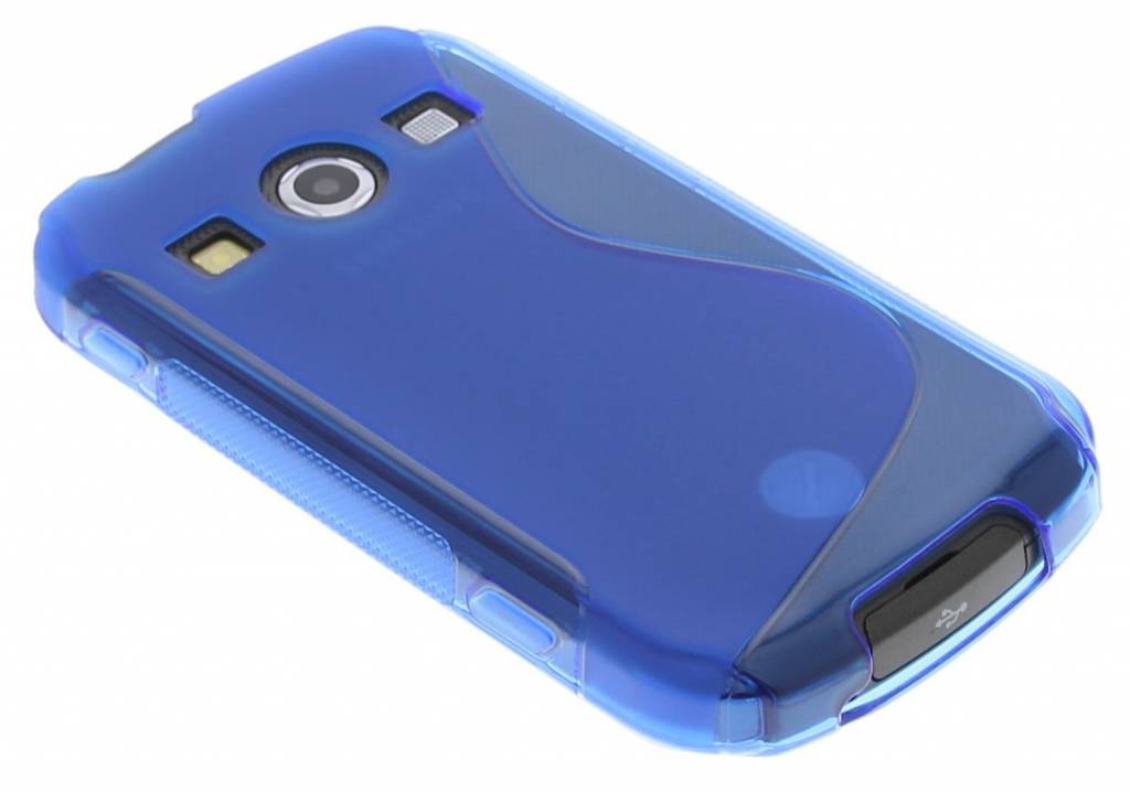 Image of Blauw S-line TPU hoesje voor de Samsung Galaxy Xcover 2