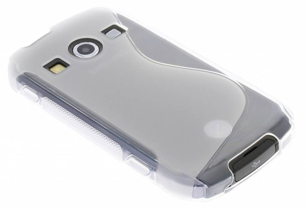 Image of Transparant S-line TPU hoesje voor de Samsung Galaxy Xcover 2