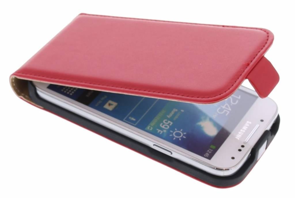 Image of Rood luxe flipcase hoes voor de Samsung Galaxy S4 Mini