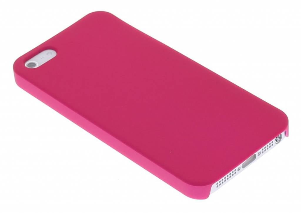 Image of Fuchsia effen hardcase hoesje voor de iPhone 5 / 5s / SE