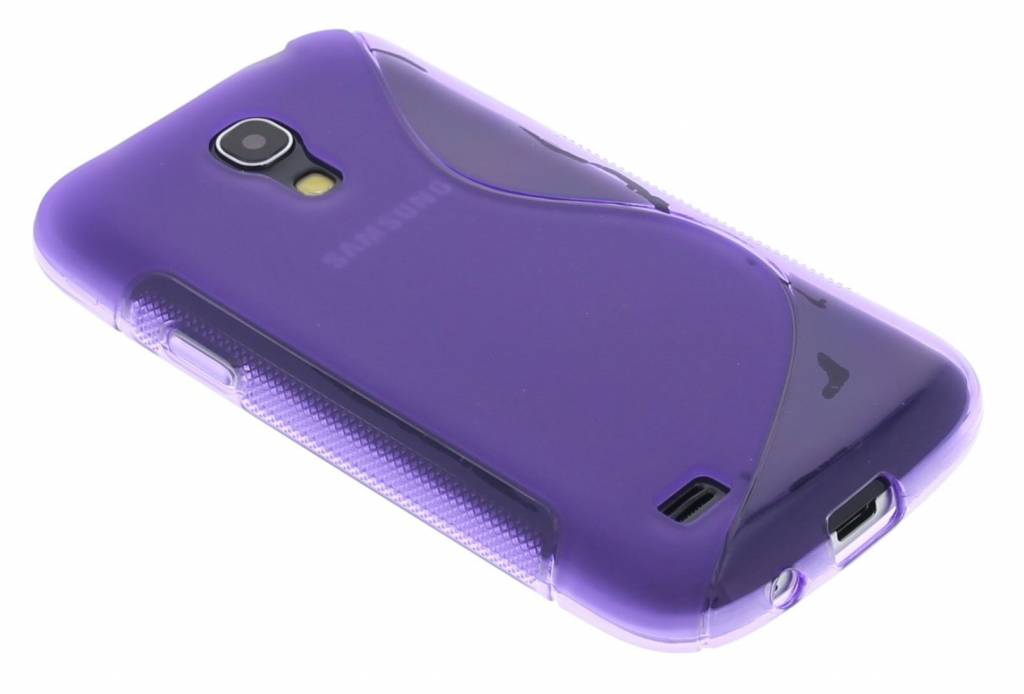 Image of Paars S-line flexibel TPU hoesje voor de Samsung Galaxy S4 Mini