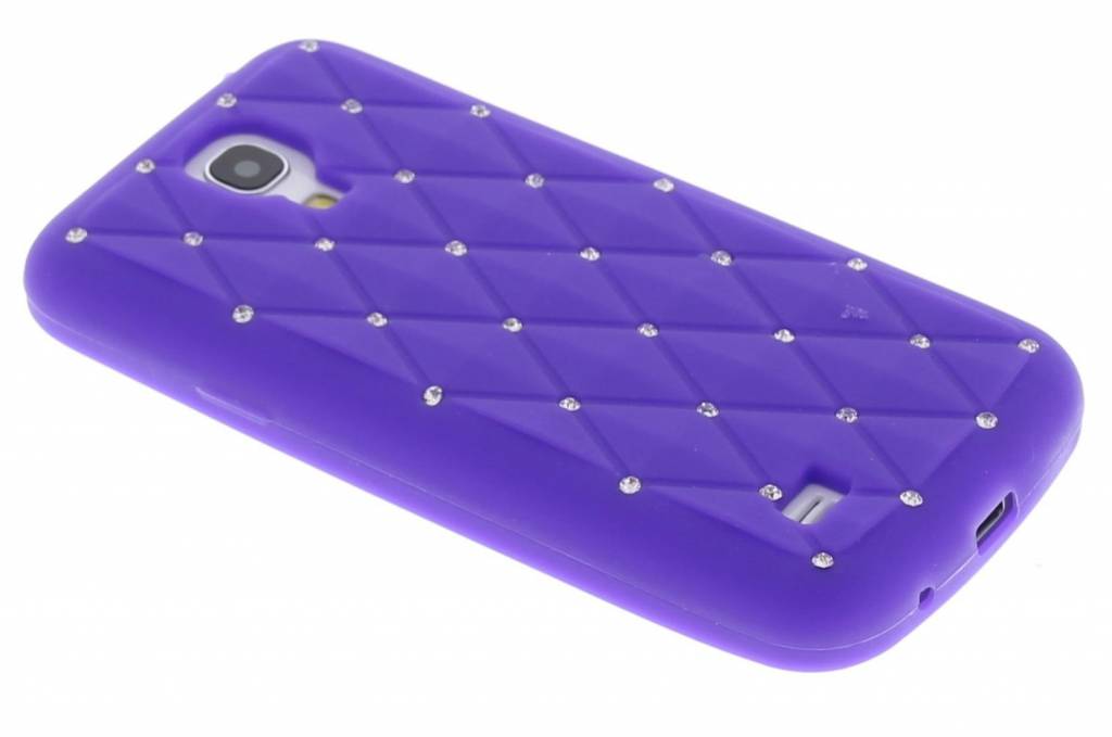 Image of Paars hoesje met strass-steentjes voor de Samsung Galaxy S4 Mini