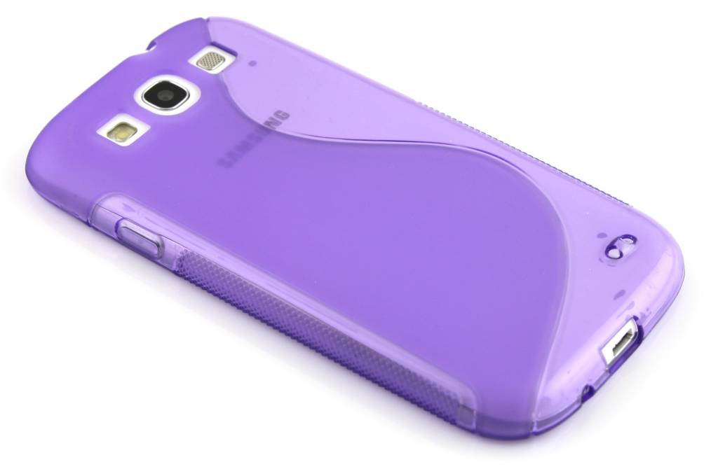 Image of Paars S-line flexibel TPU hoesje voor de Samsung Galaxy S3 / Neo