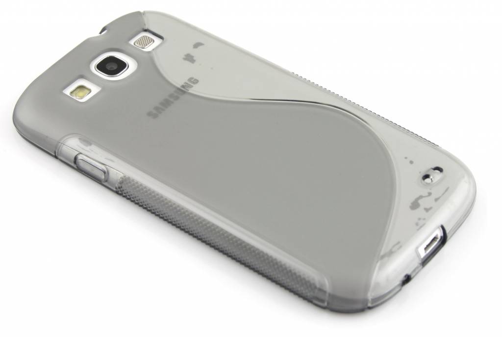 Image of Grijs S-line flexibel TPU hoesje voor de Samsung Galaxy S3 / Neo