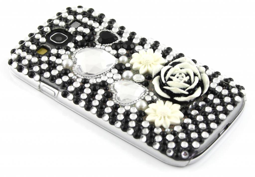 Image of Design hart BlingBling hardcase hoesje met strass steentjes voor de Samsung Galaxy S3 / Neo