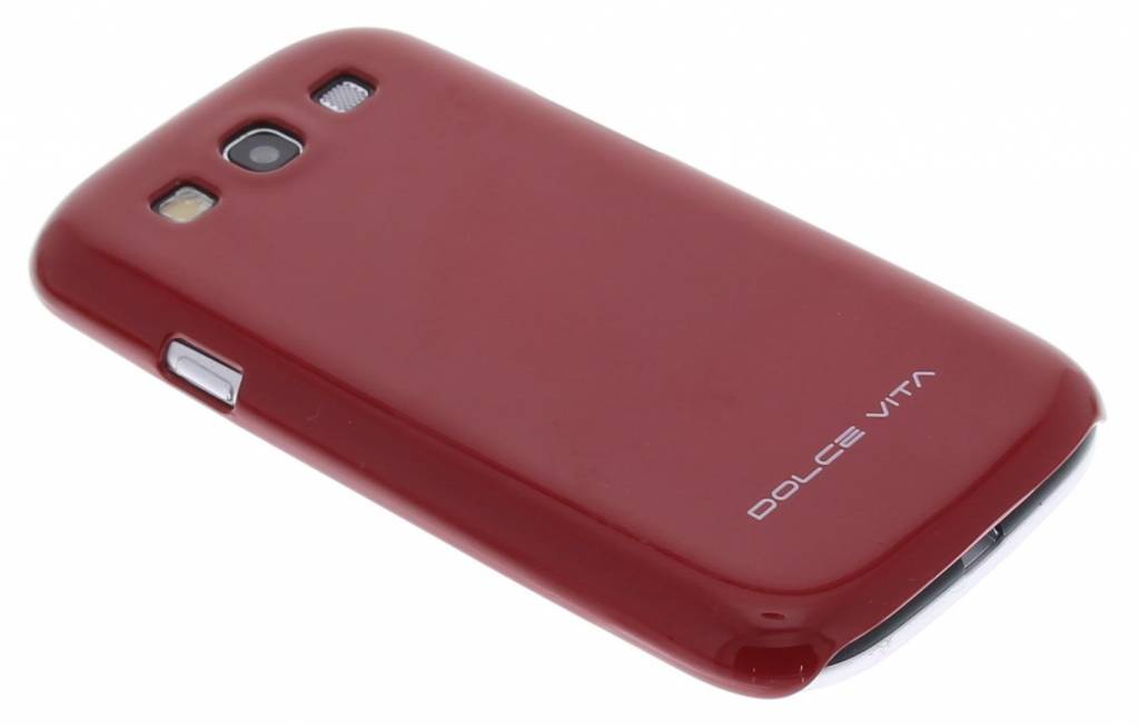 Image of Rood Glossy Line hardcase voor Samsung Galaxy S3 / Neo