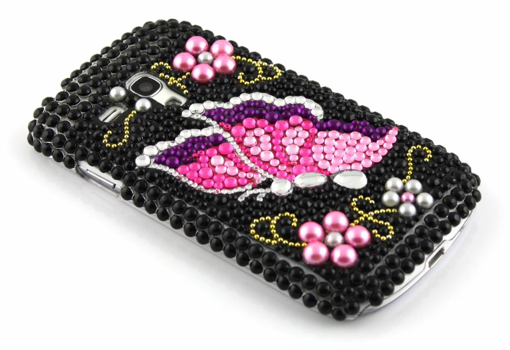 Image of BlingBling hardcase hoesje met strass steentjes voor de Samsung Galaxy S3 Mini i8190