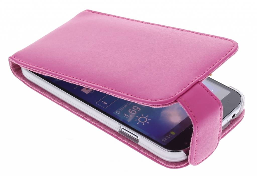 Image of Fuchsia stijlvolle flipcase voor Samsung Galaxy s4 i9500