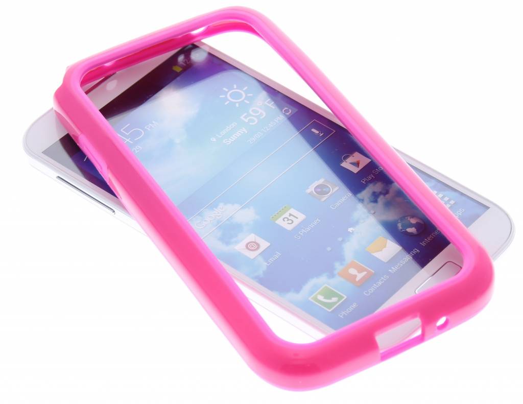 Image of Fuchsia bumper voor de Samsung Galaxy S4