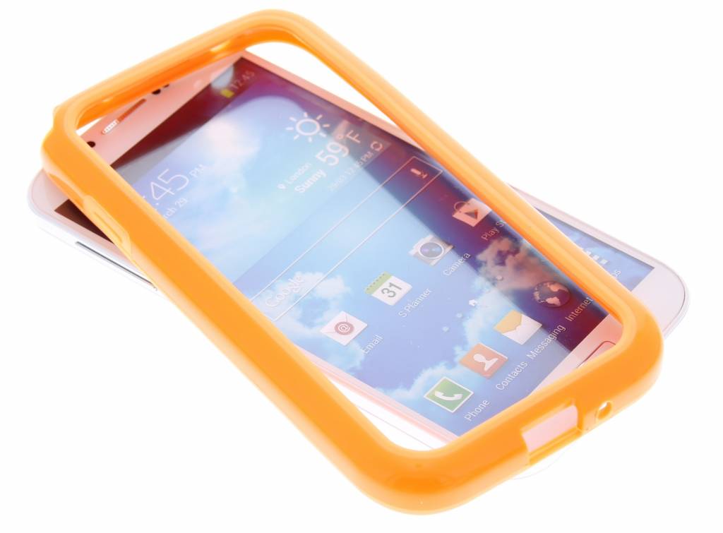 Image of Oranje bumper voor Samsung Galaxy S4