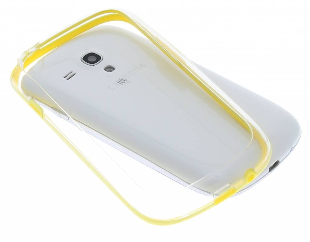 Image of Stevige transparante bumper voor de Samsung Galaxy S3 Mini