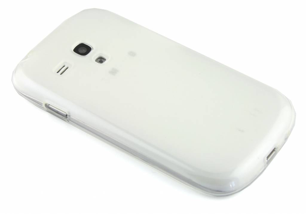 Image of Effen transparante hard siliconen hoesje voor de Samsung Galaxy S3 Mini i8190