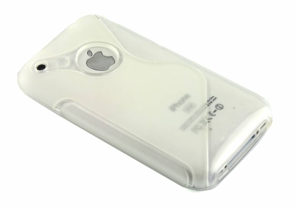 Image of Transparant S-line flexibel TPU hoesje voor iPhone 3gs