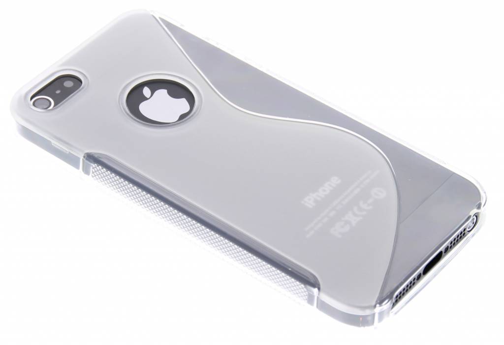 Image of Transparant S-line TPU siliconen hoesje voor de iPhone 5 / 5s / SE