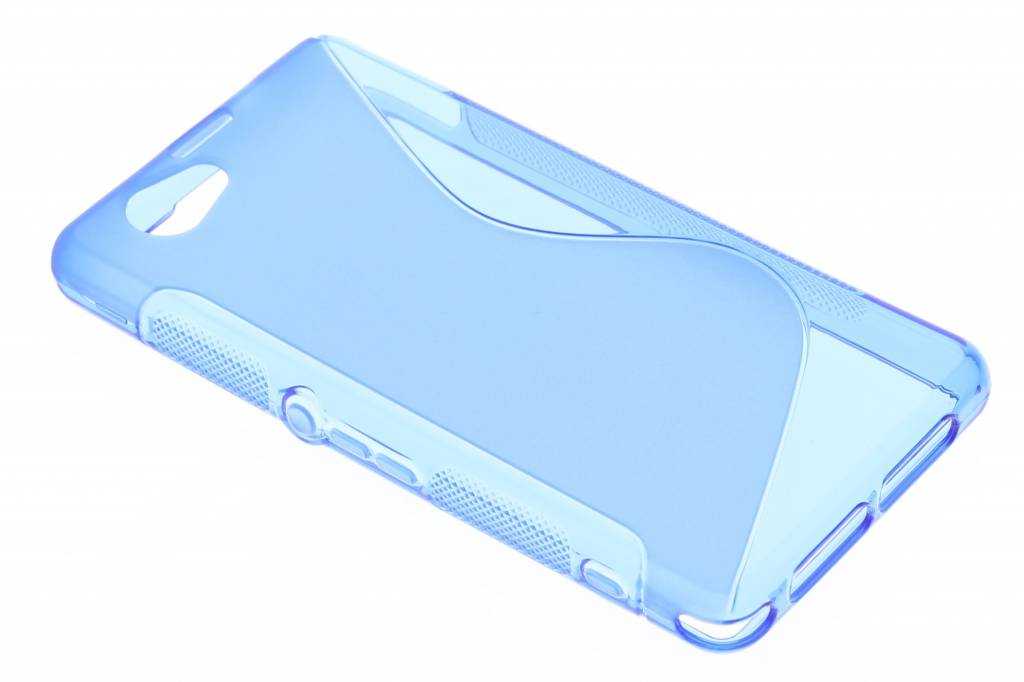 Image of Blauw S-line TPU hoesje voor de Sony Xperia Z1 Compact