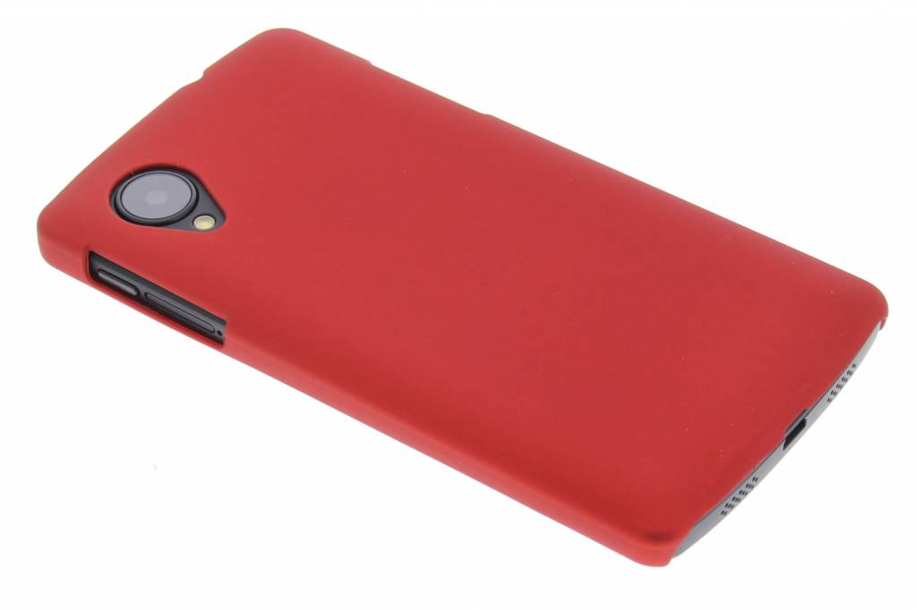 Image of Rood effen hardcase hoesje voor de LG Nexus 5