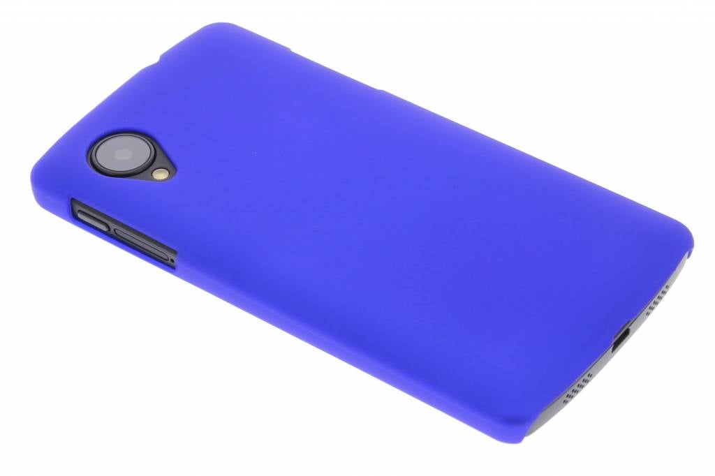 Image of Blauw effen hardcase hoesje voor de LG Nexus 5
