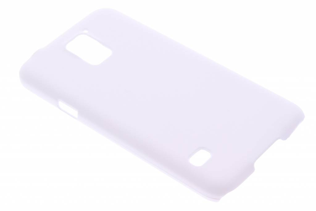 Image of Wit effen hardcase hoesje voor de Samsung Galaxy S5 (Plus) / Neo