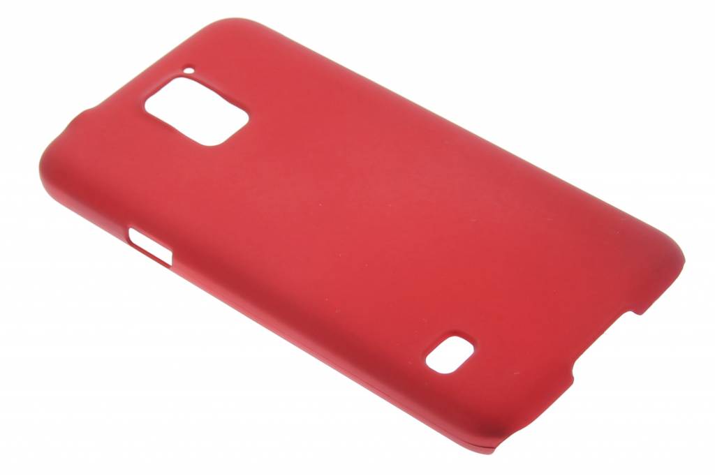 Image of Rood effen hardcase hoesje voor de Samsung Galaxy S5 (Plus) / Neo