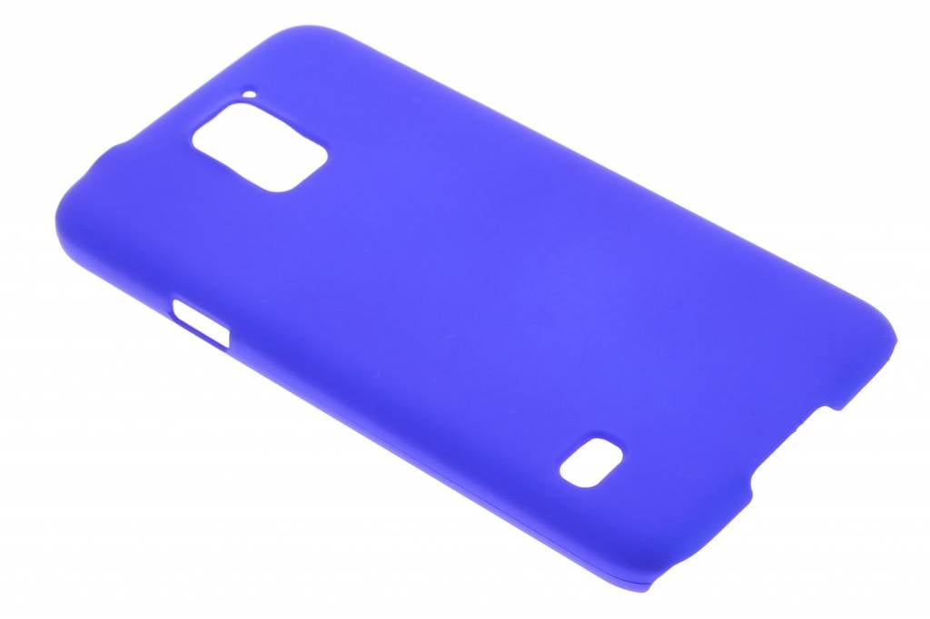 Image of Blauw effen hardcase hoesje voor de Samsung Galaxy S5 (Plus) / Neo