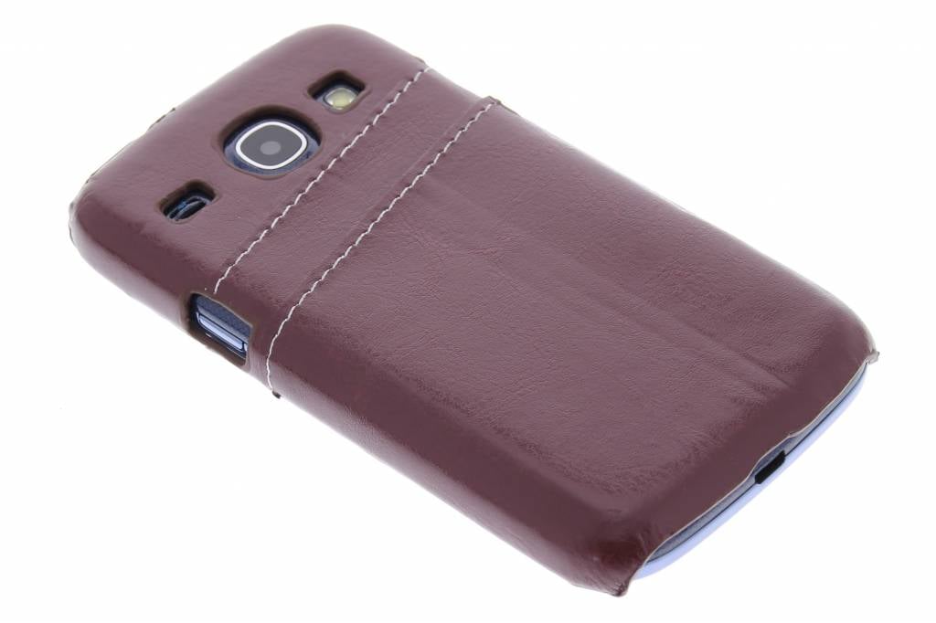 Image of Bruin hardcase hoesje met vakjes voor de Samsung Galaxy S3 / Neo