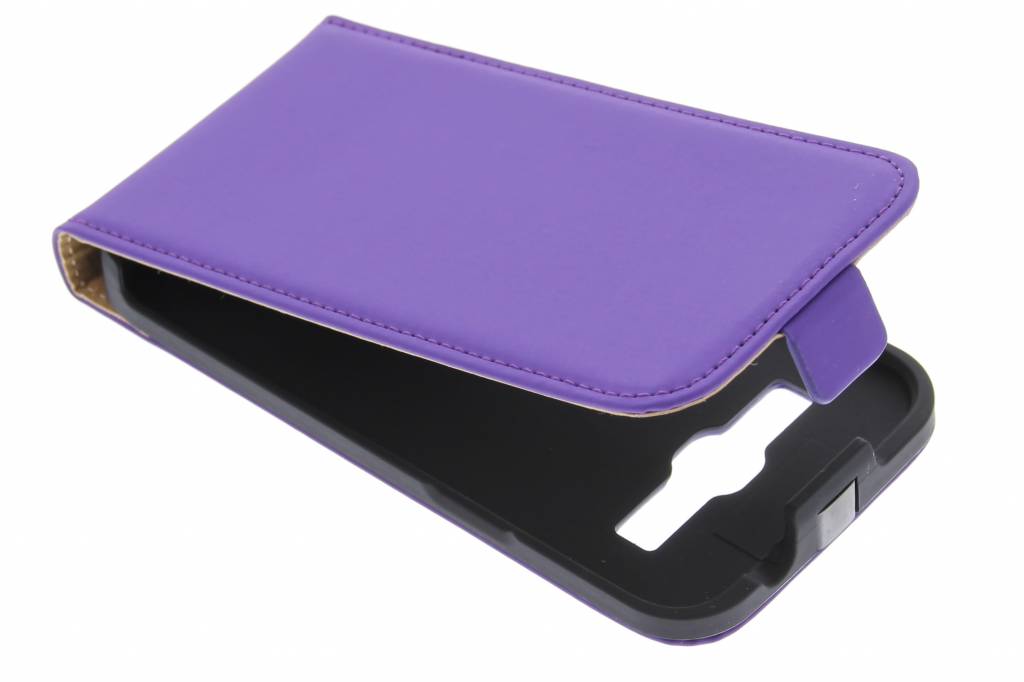 Image of Premium flipcase voor de Samsung Galaxy Core Plus - Purple