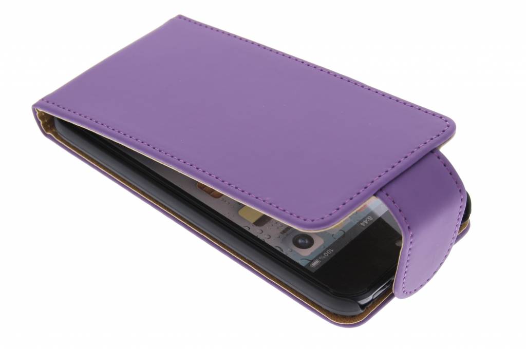 Image of Paars classic flipcase voor de iPod Touch 5g / 6