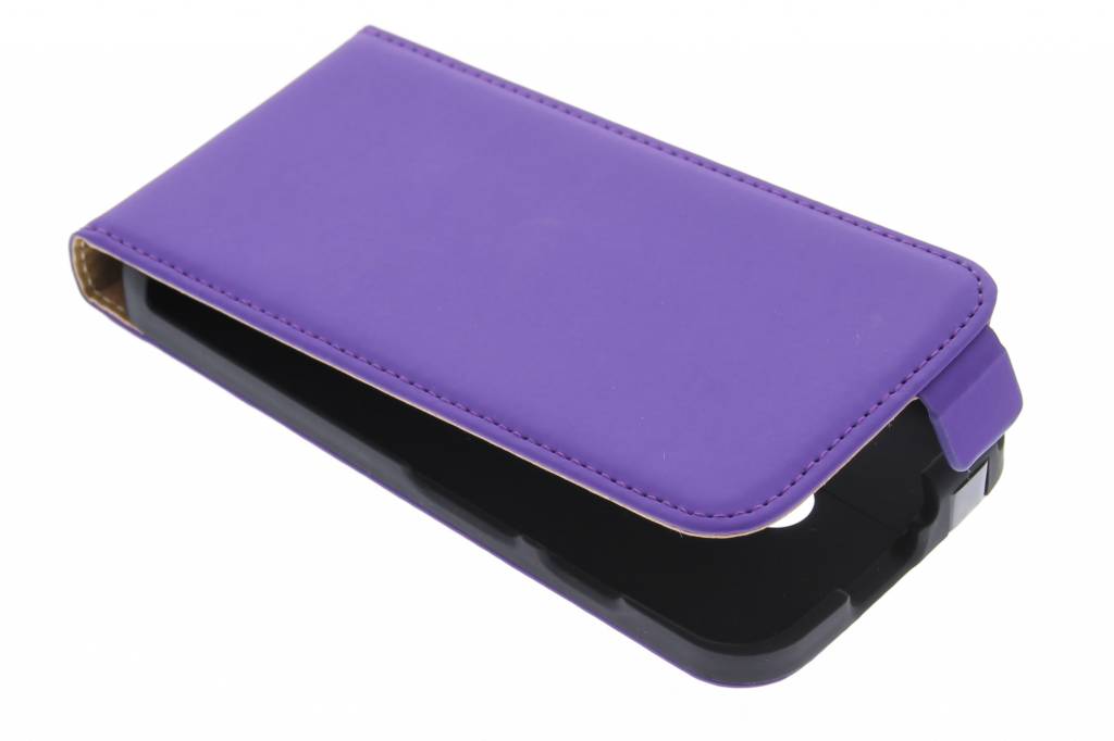 Image of Premium flipcase voor de Motorola Moto X - Purple