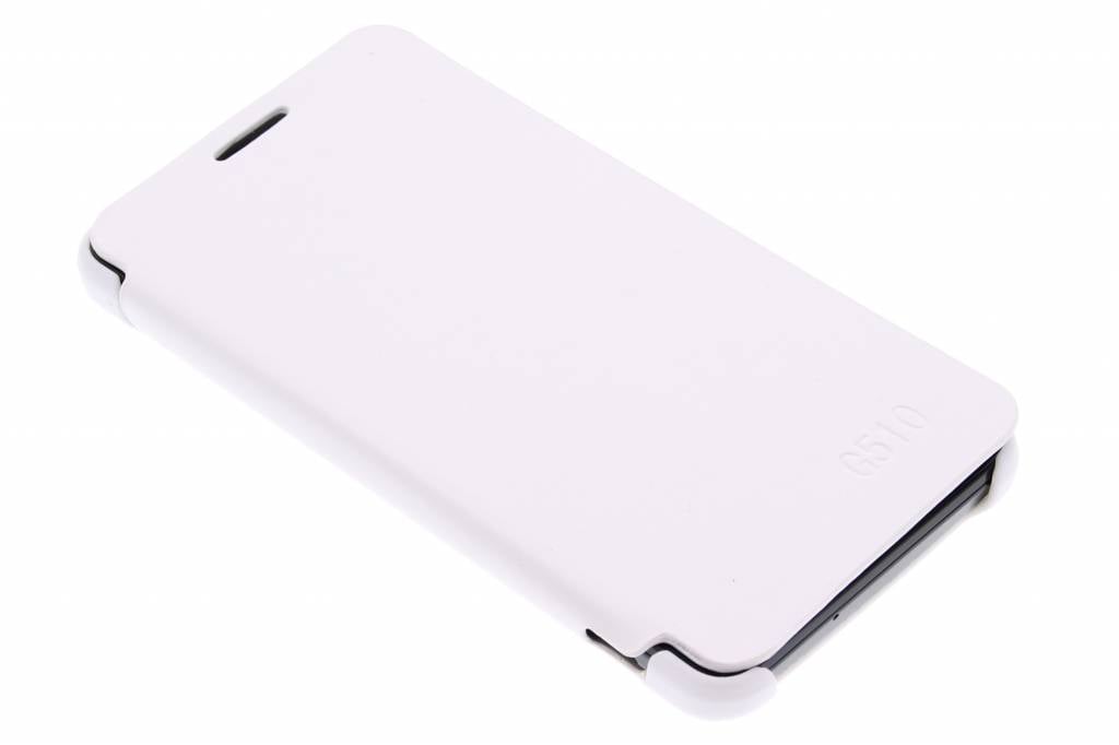 Image of Wit slim booktype hoes voor de Huawei Ascend G510