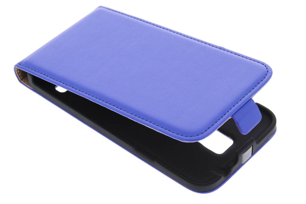 Image of Blauwe luxe flipcase voor de Samsung Galaxy S5 (Plus) / Neo