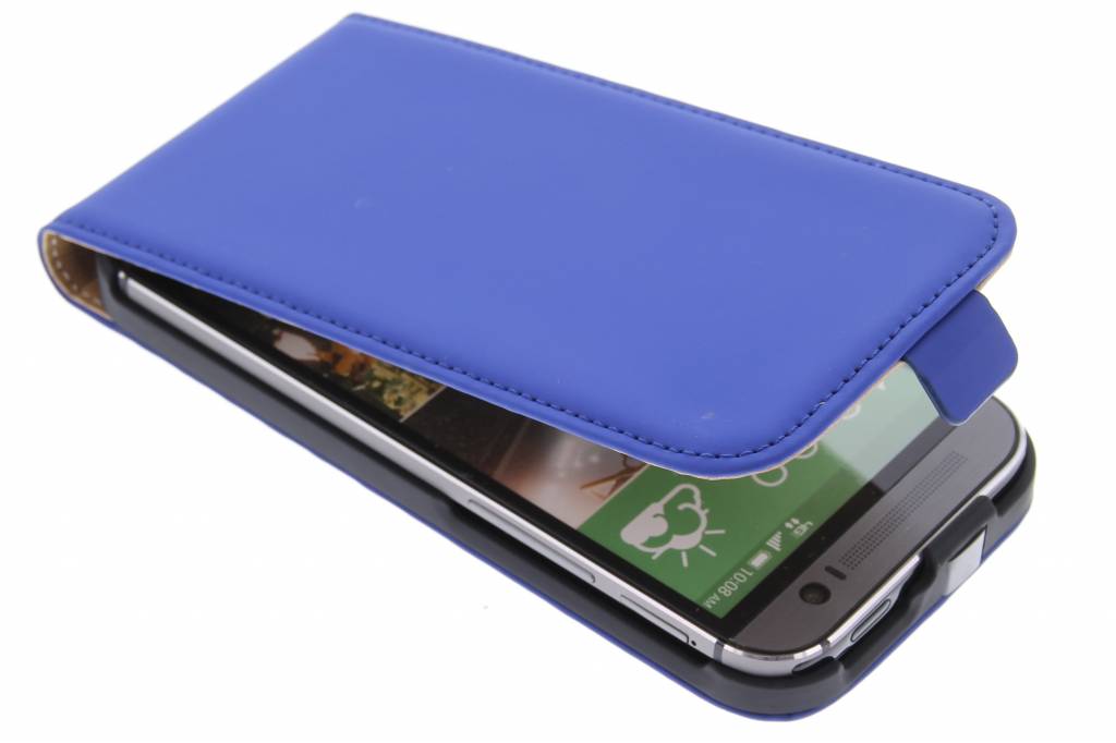 Image of Mobiparts Premium Flip Case HTC One (M8)/M8s Blue