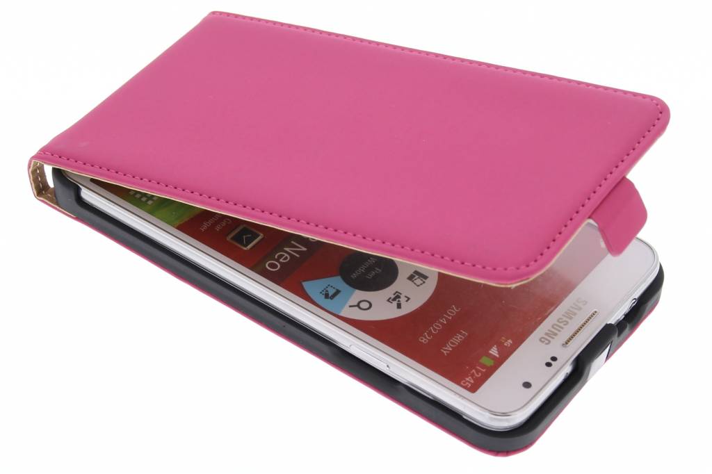 Image of Premium flipcase voor de Samsung Galaxy Note 3 Neo - Pink