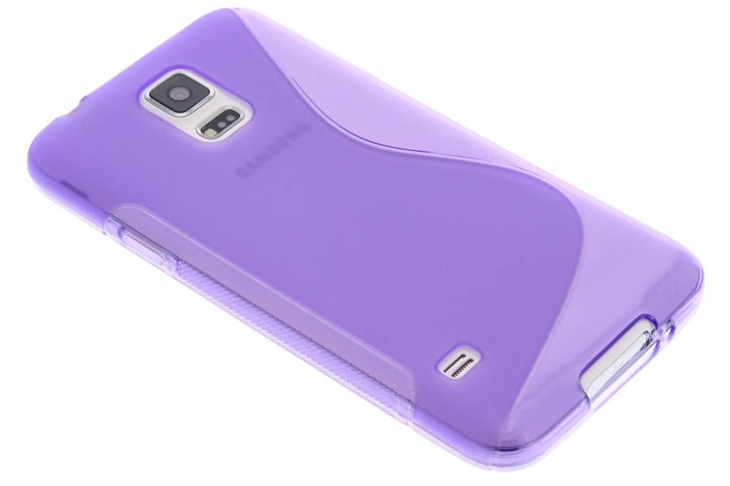 Image of Paars S-line TPU hoesje voor de Samsung Galaxy S5 (Plus) / Neo