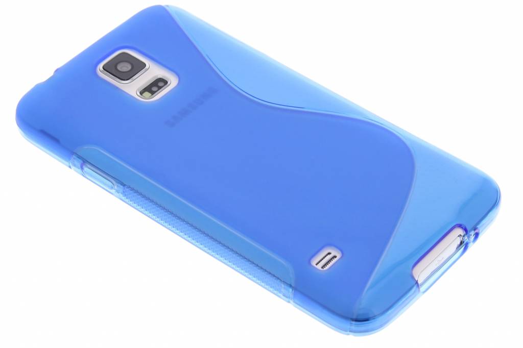 Image of Blauw S-line TPU hoesje voor de Samsung Galaxy S5 (Plus) / Neo
