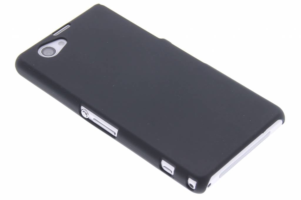 Image of Zwart effen hardcase hoesje voor de Sony Xperia Z1 Compact