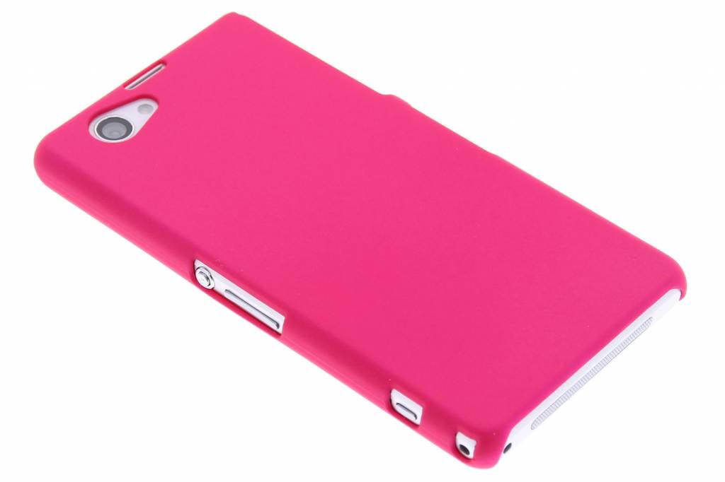 Image of Fuchsia effen hardcase hoesje voor de Sony Xperia Z1 Compact