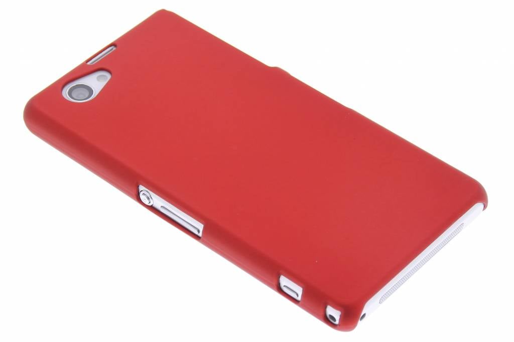 Image of Rood effen hardcase hoesje voor de Sony Xperia Z1 Compact