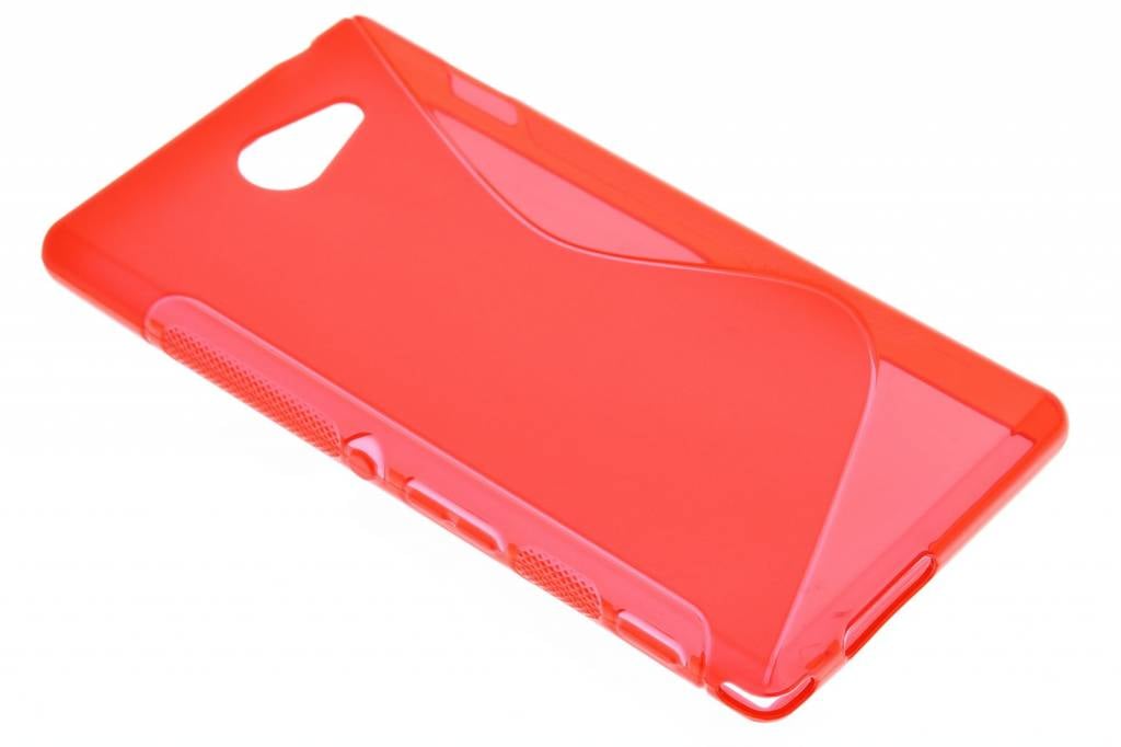 Image of Rood S-line TPU hoesje voor de Sony Xperia M2 (Aqua)