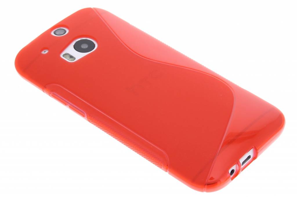 Image of Rood S-line TPU hoesje voor de HTC One M8 / M8s