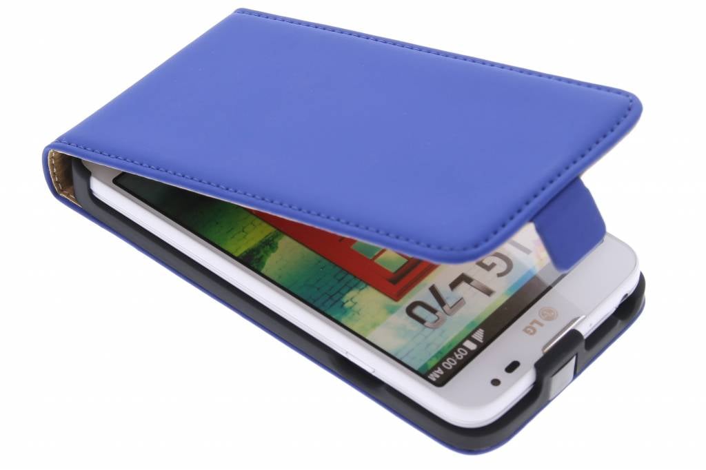 Image of Premium flipcase voor de LG L70 - Blue