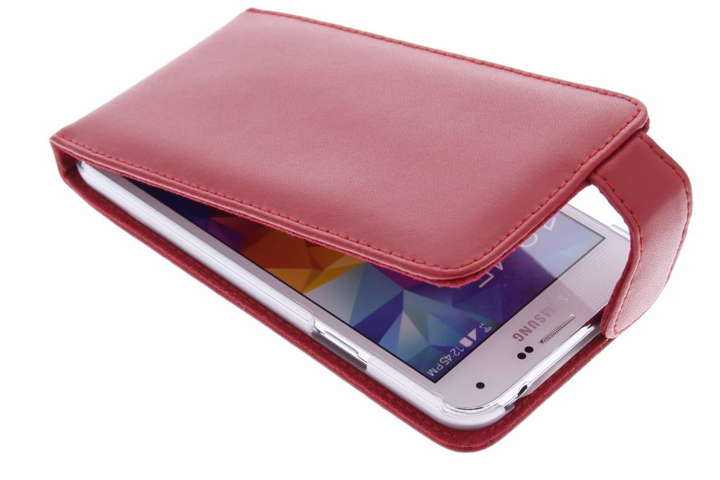 Image of Rode stijlvolle flipcase voor de Samsung Galaxy S5 (Plus) / Neo