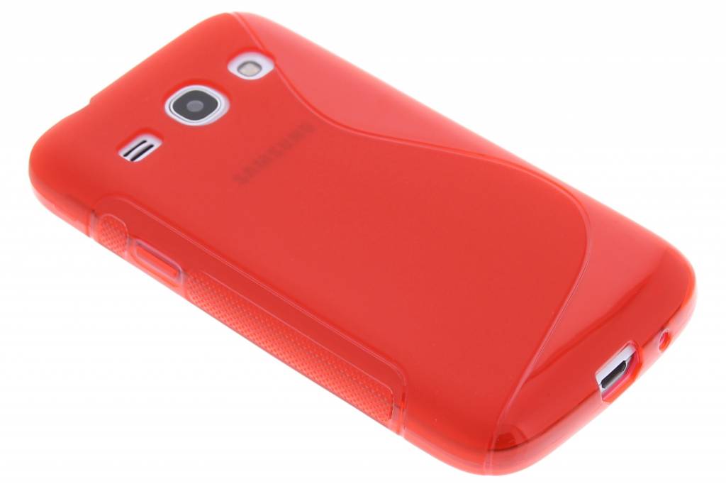 Image of Rood S-line flexibel TPU hoesje voor de Samsung Galaxy Core Plus