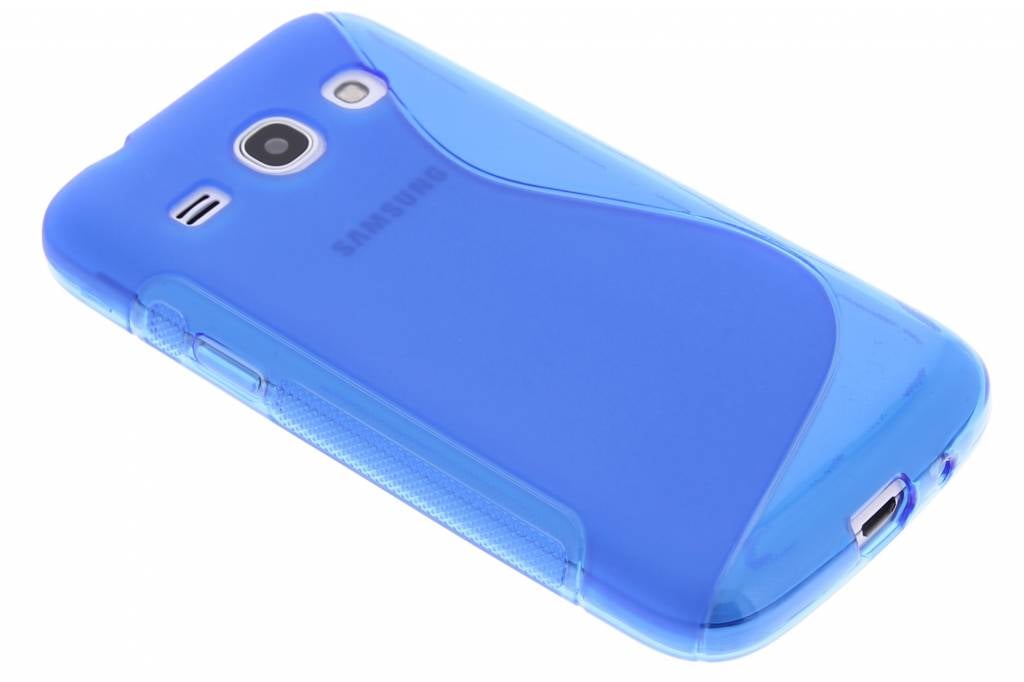 Image of Blauw S-line flexibel TPU hoesje voor de Samsung Galaxy Core Plus