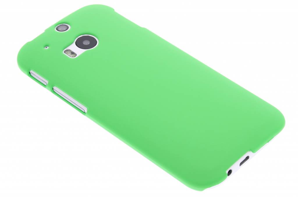 Image of Groene effen hardcase voor de HTC One M8 / M8s