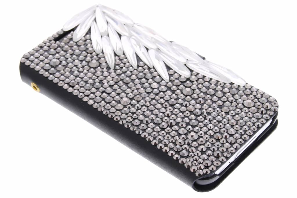 Image of Glazen strass-stenen booktype hoes voor de Samsung Galaxy S5 (Plus) / Neo