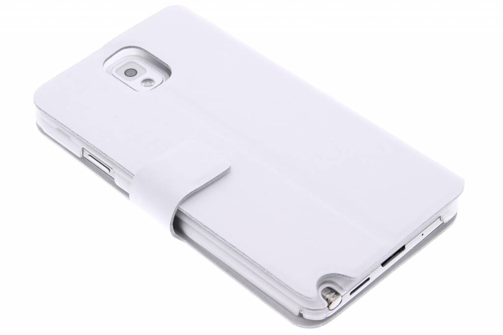 Image of Witte stijlvolle booktype hoes voor de Samsung Galaxy Note 3