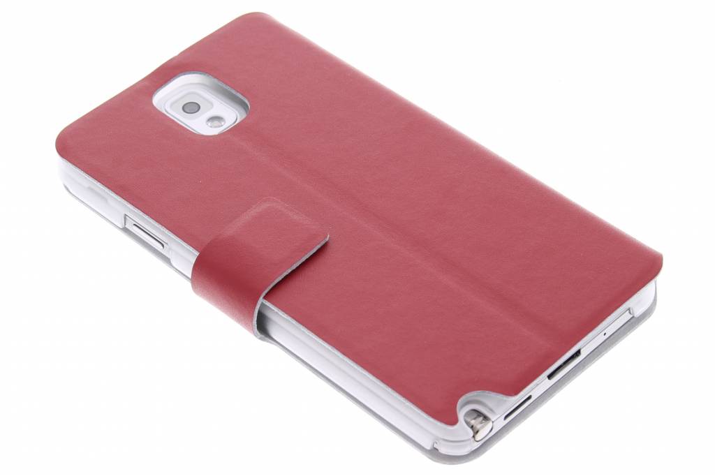 Image of Rode stijlvolle booktype hoes voor de Samsung Galaxy Note 3