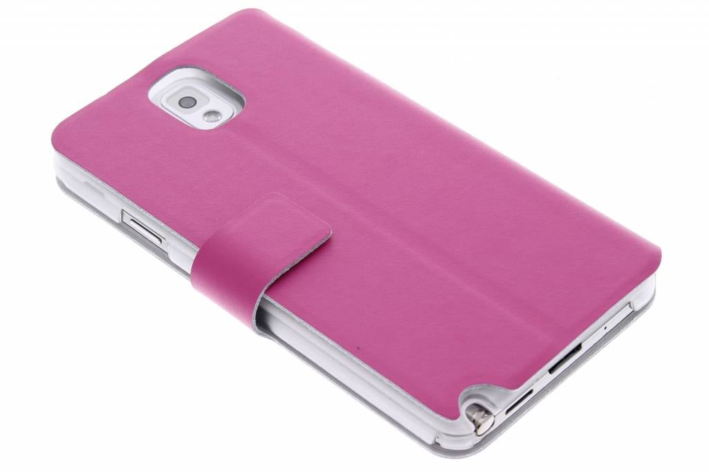 Image of Fuchsia stijlvolle booktype hoes voor de Samsung Galaxy Note 3