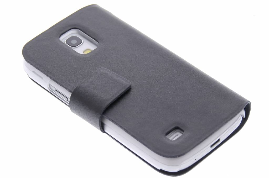 Image of Zwarte stijlvolle booktype hoes voor de Samsung Galaxy S4 Mini